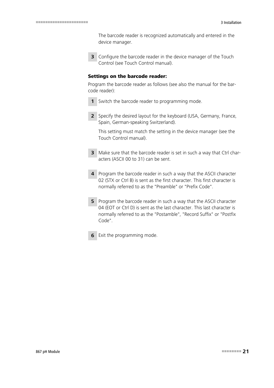 Metrohm 867 pH Module User Manual | Page 29 / 63