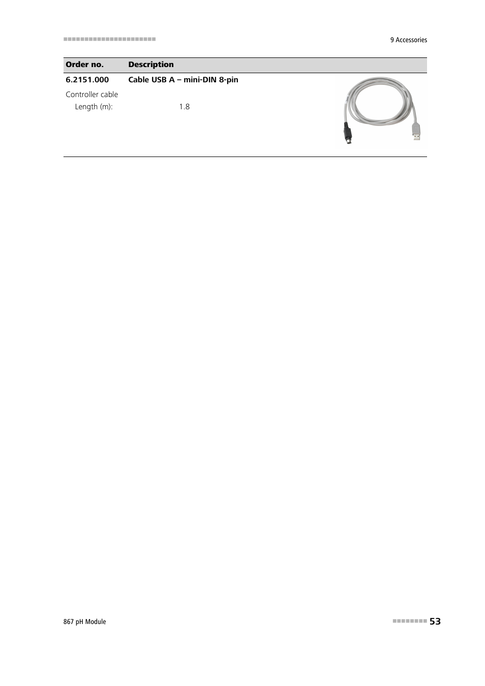 Metrohm 867 pH Module User Manual | Page 61 / 63