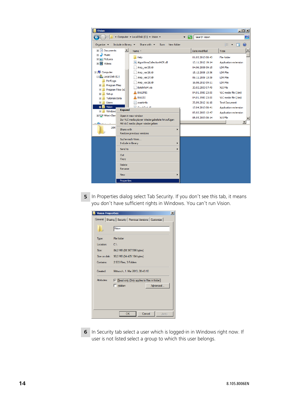 Metrohm Vision Installation User Manual | Page 14 / 16