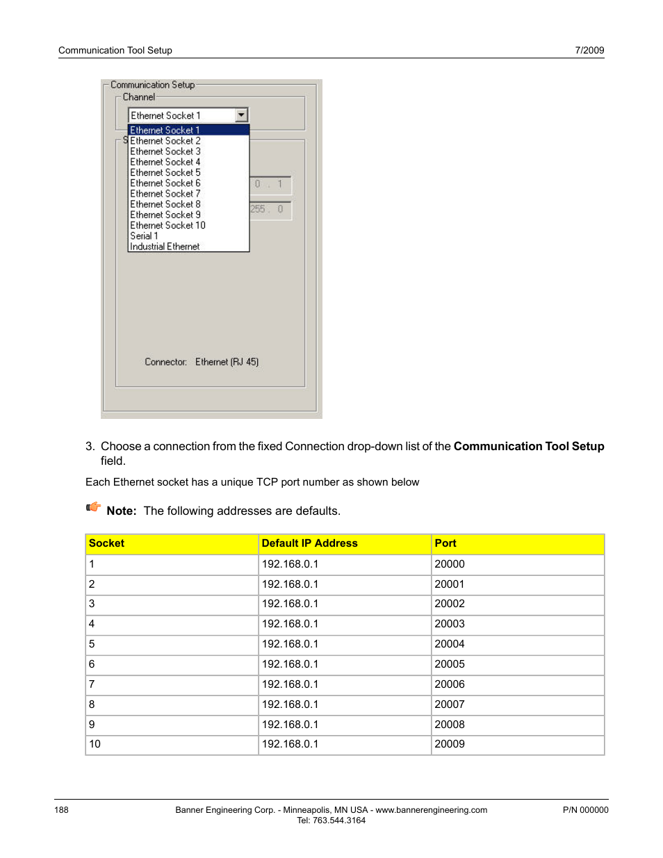 Banner PresencePLUS P4 EDGE 1.3 Series User Manual | Page 188 / 258