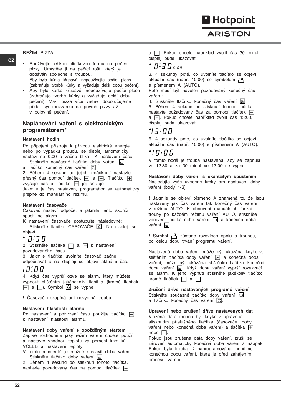 N. o p | Hotpoint Ariston C 3 VP6 R/HA User Manual | Page 52 / 60