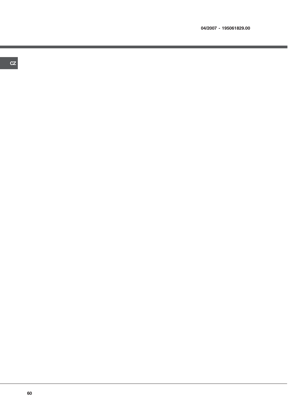 Hotpoint Ariston C 3 VP6 R/HA User Manual | Page 60 / 60
