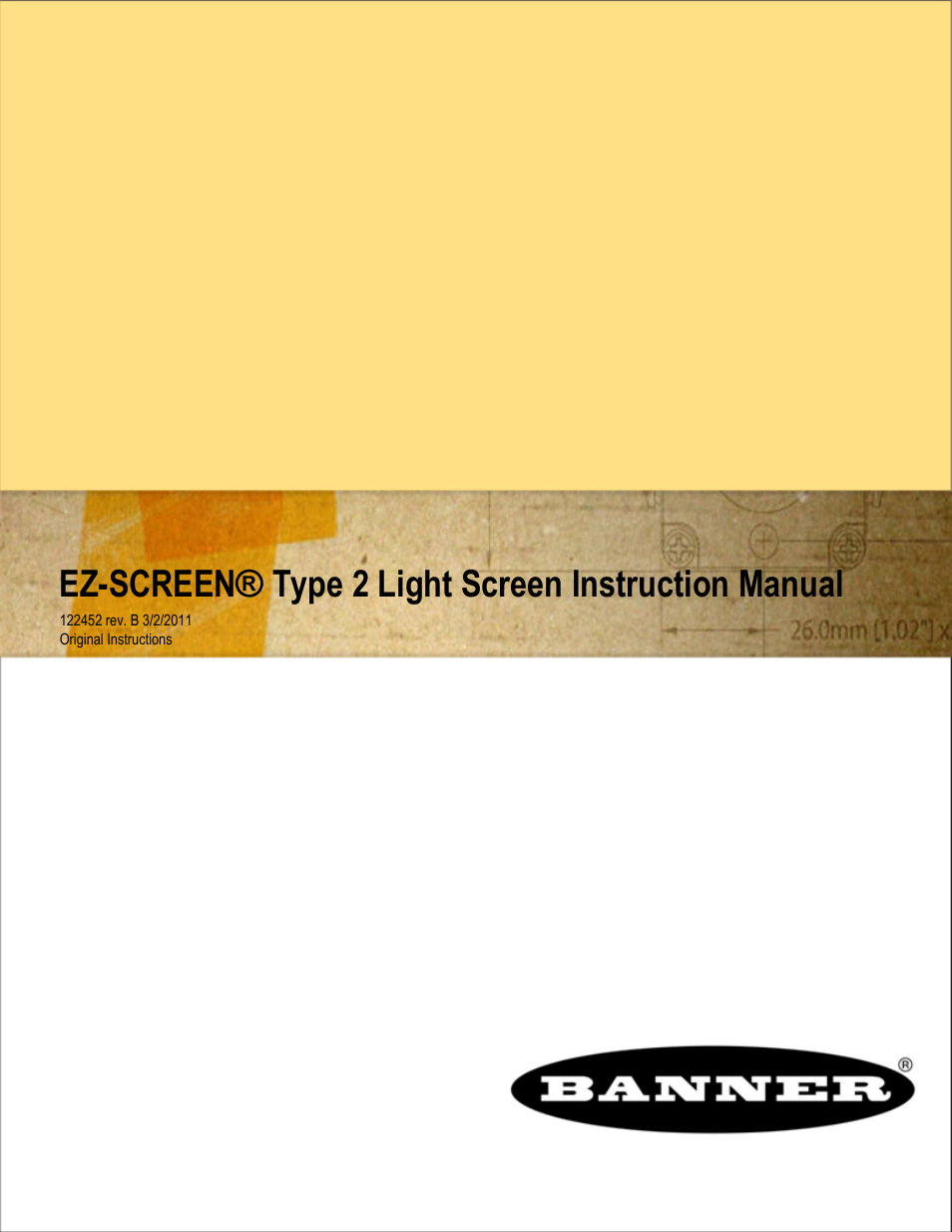 Banner EZ-SCREEN­ Safety Light Curtain Systems User Manual | 71 pages