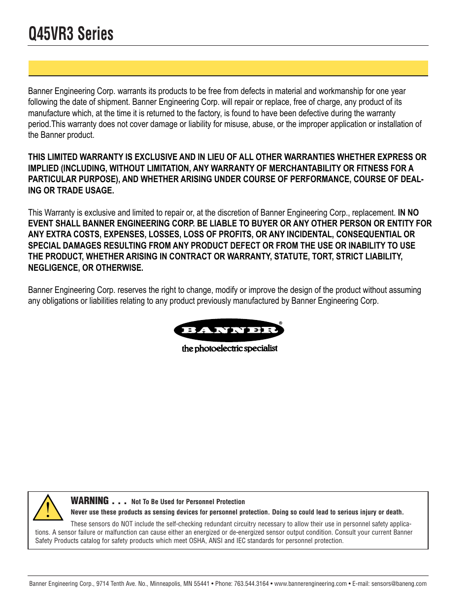 Q45vr3 series, Duudqw | Banner Q45 Series User Manual | Page 12 / 12