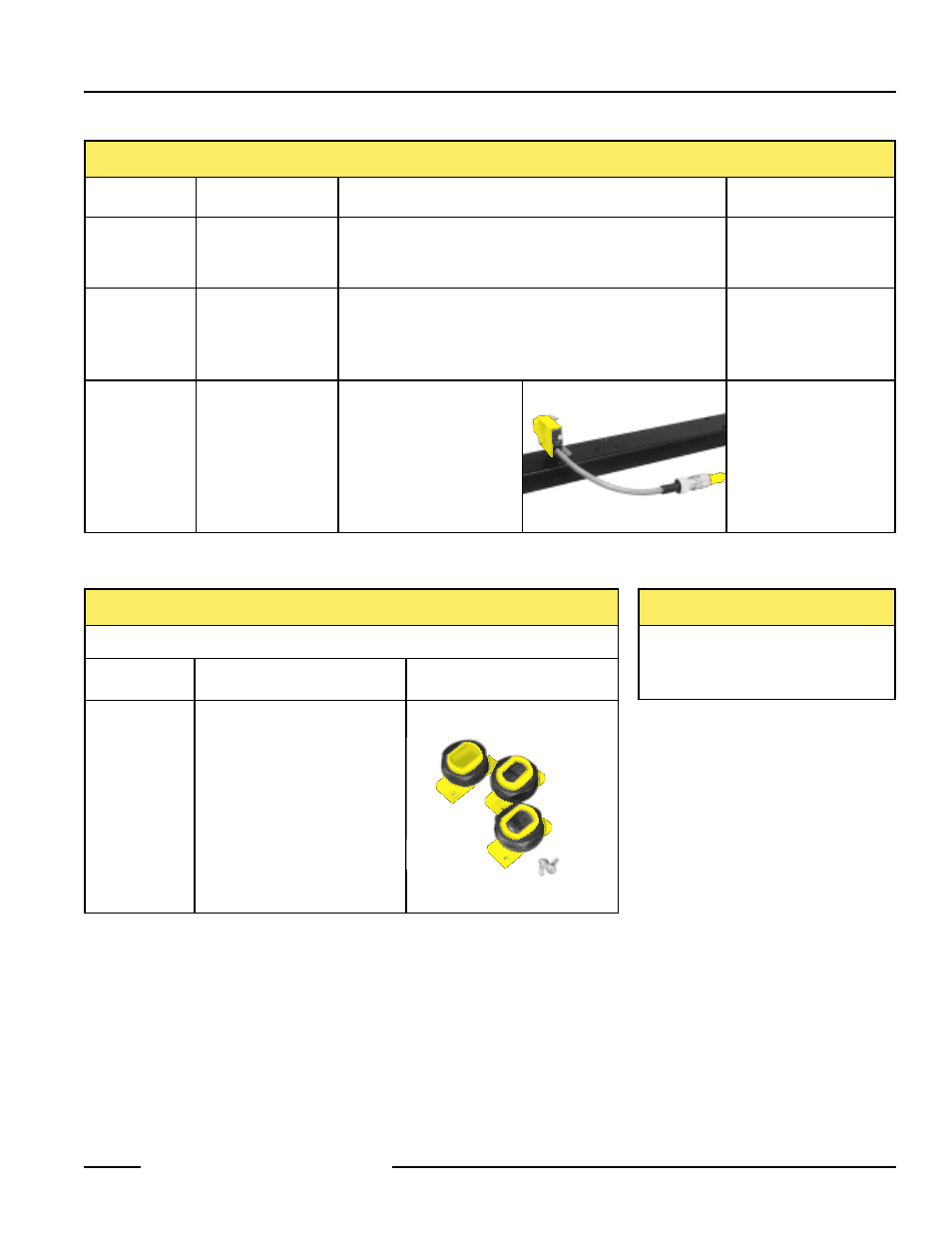 Mini-beam, Sensors, Mini-beam modifications | Replacement lens assemblies, Retroreflective targets | Banner MINI-BEAM Series User Manual | Page 5 / 8
