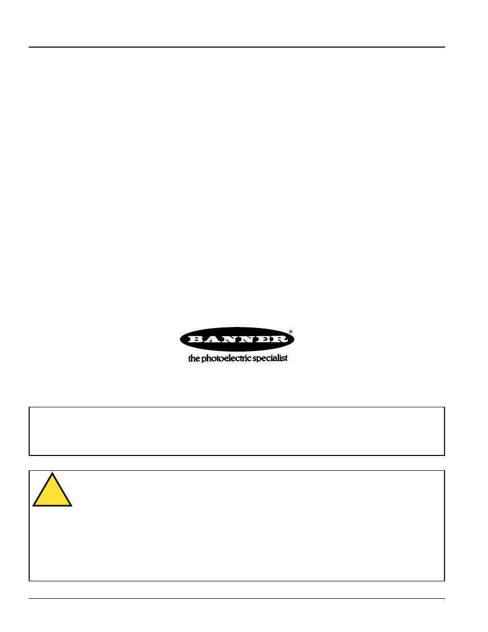 Qm42 series | Banner QM42 Series User Manual | Page 6 / 6