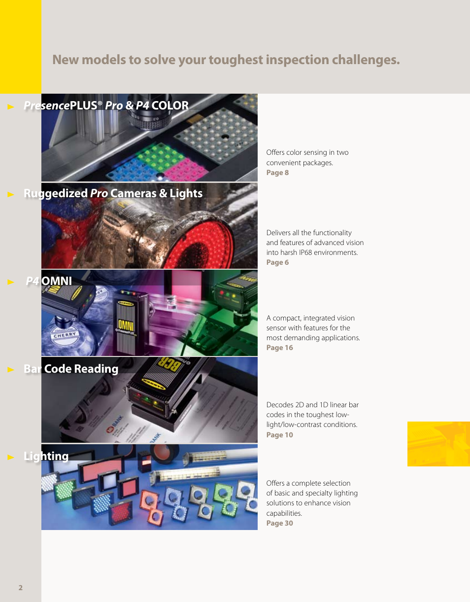 Banner PresencePLUS PPM8 LCD Color Monitor User Manual | Page 2 / 48
