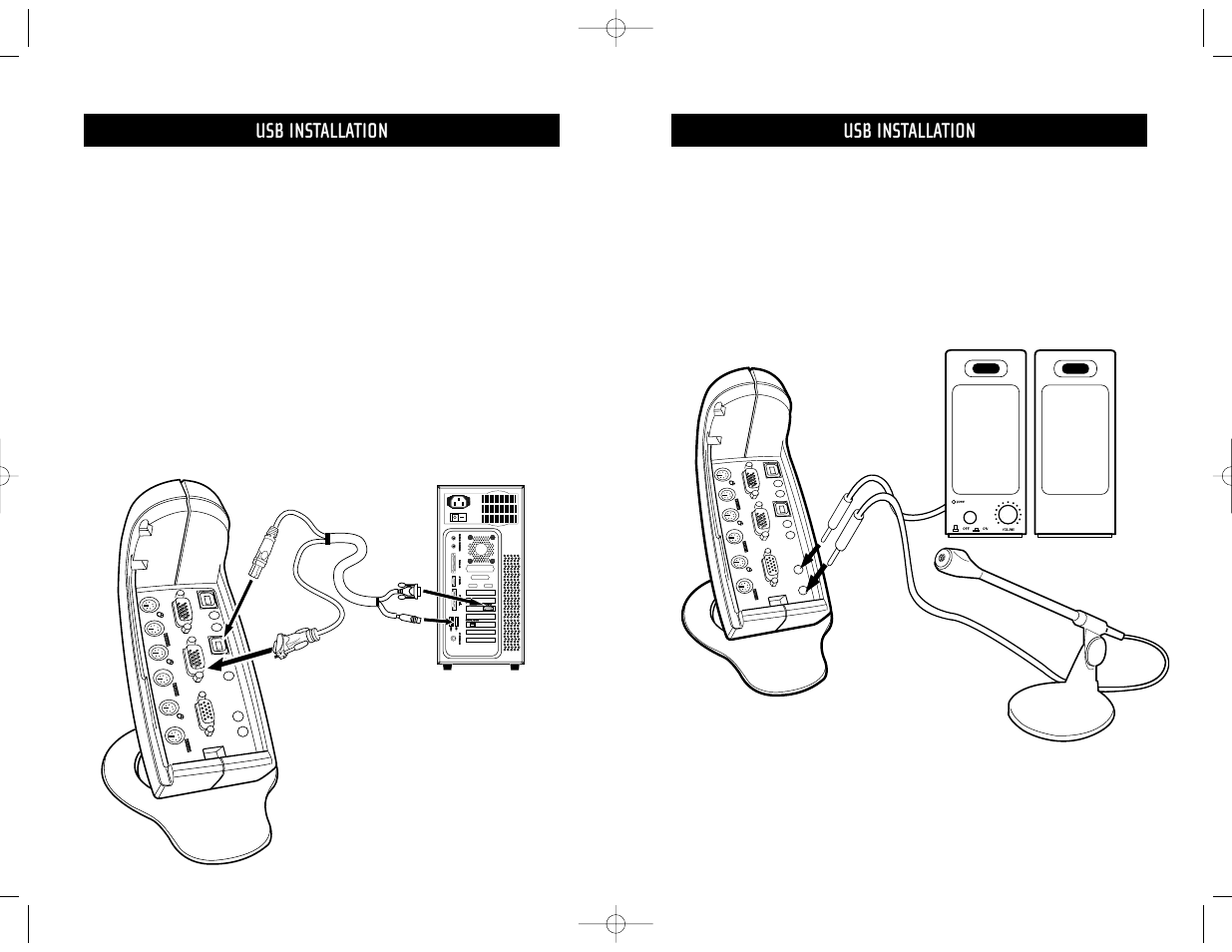 Usb installation | Belkin F1DS102T User Manual | Page 11 / 21