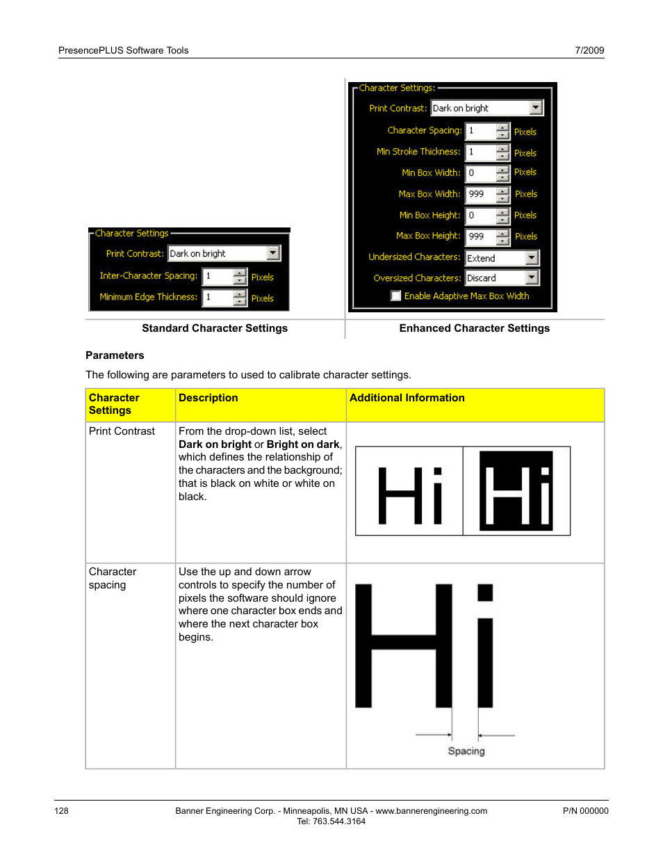 Banner PresencePLUS BCR 1.3 Series User Manual | Page 128 / 306