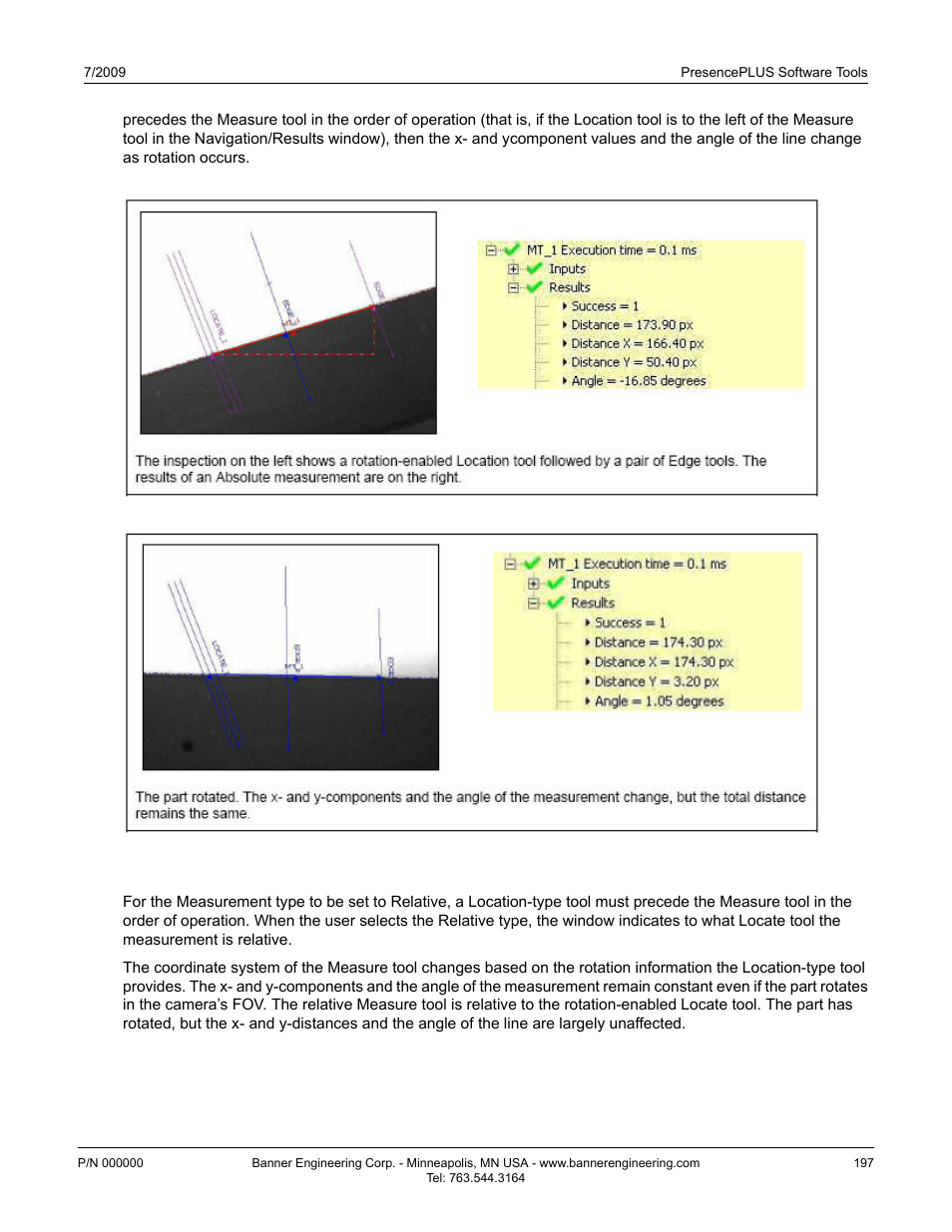 Relative | Banner PresencePLUS BCR 1.3 Series User Manual | Page 197 / 306
