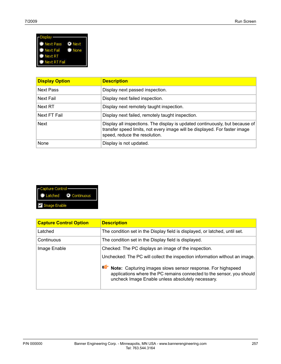 3 capture control, 4 results, 3 capture control 10.4 results | Banner PresencePLUS BCR 1.3 Series User Manual | Page 257 / 306