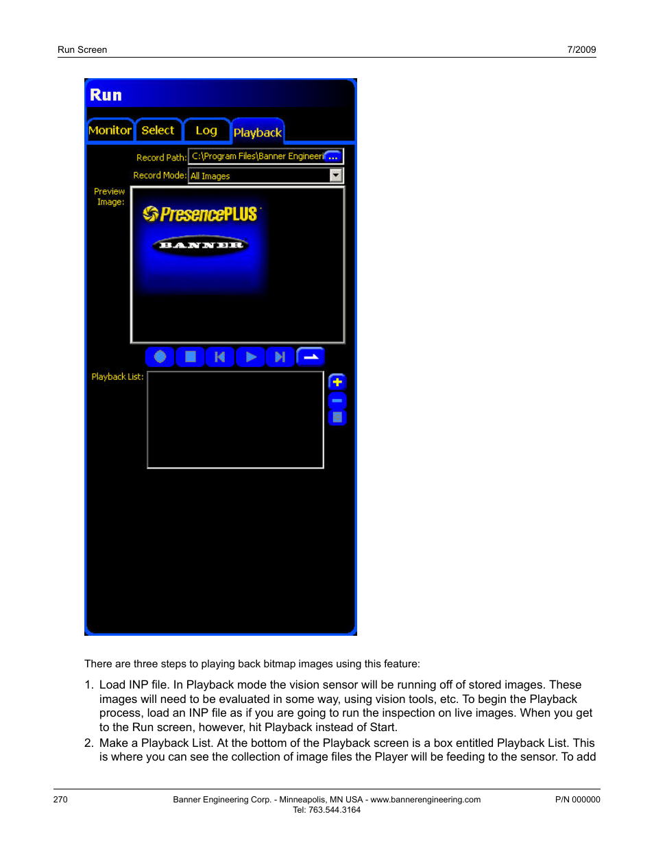 Banner PresencePLUS BCR 1.3 Series User Manual | Page 270 / 306