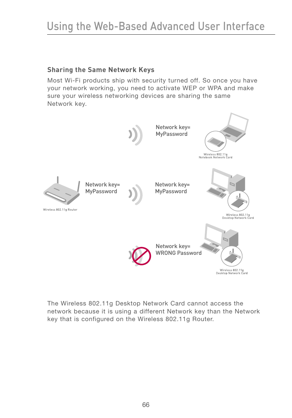 Using the web-based advanced user interface | Belkin F5D7230AU4P User Manual | Page 68 / 136