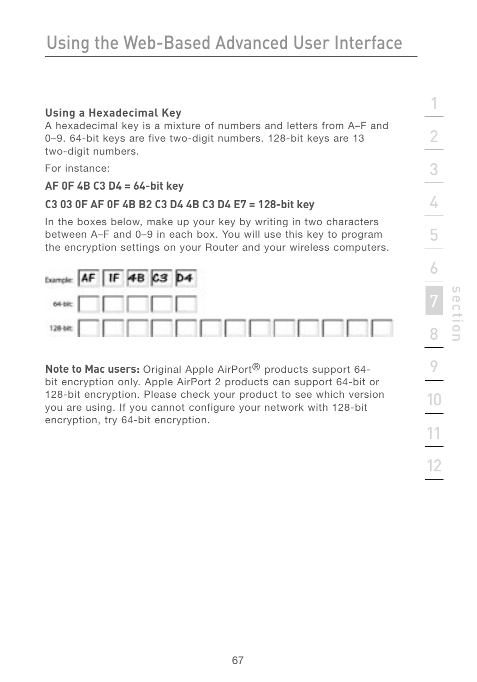 Using the web-based advanced user interface | Belkin F5D7230AU4P User Manual | Page 69 / 136