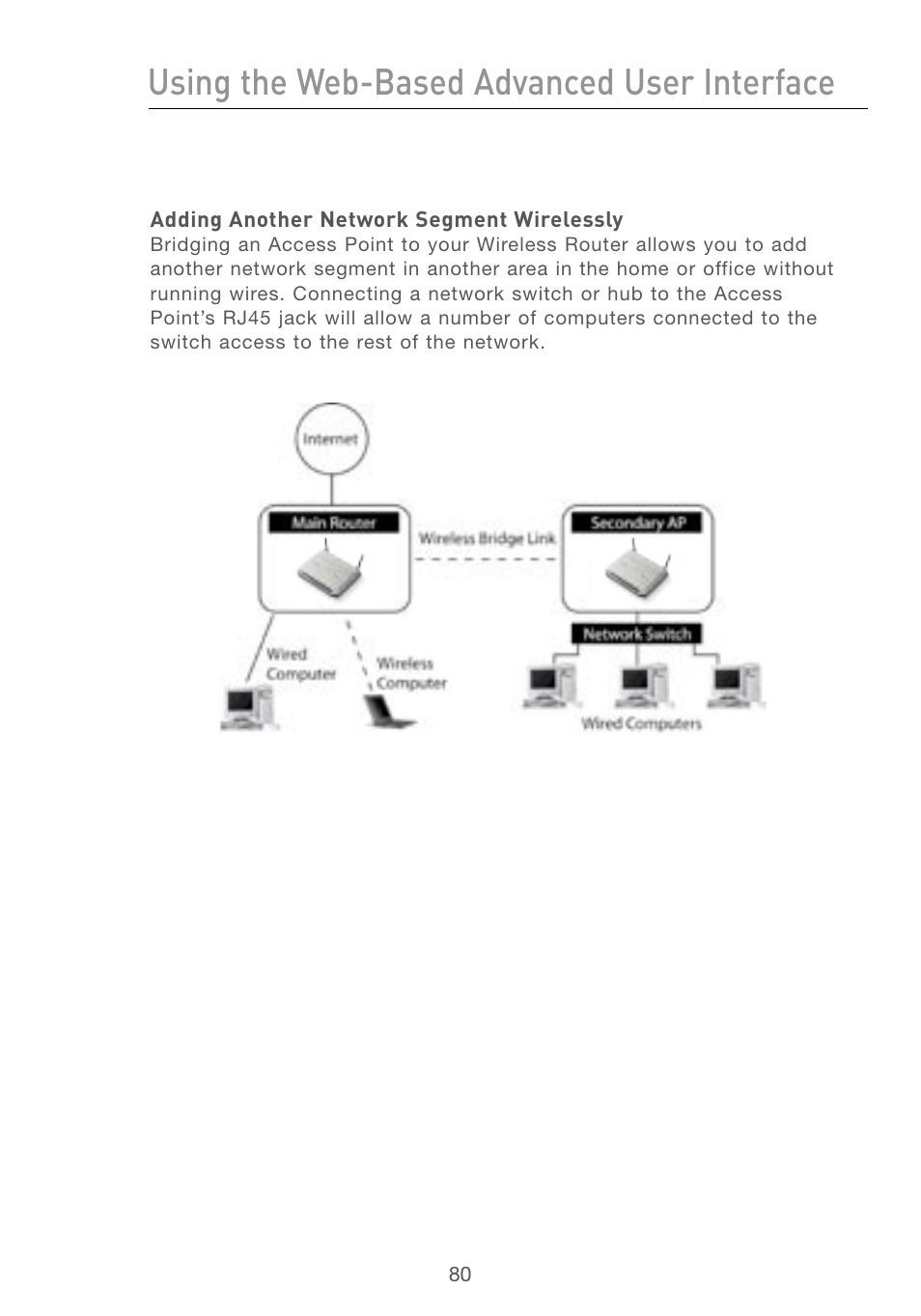 Using the web-based advanced user interface | Belkin F5D7230AU4P User Manual | Page 82 / 136