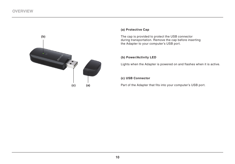 Belkin BASIC F7D1101AK User Manual | Page 12 / 39