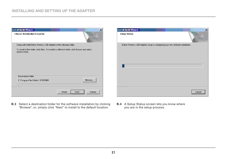 Belkin BASIC F7D1101AK User Manual | Page 23 / 39