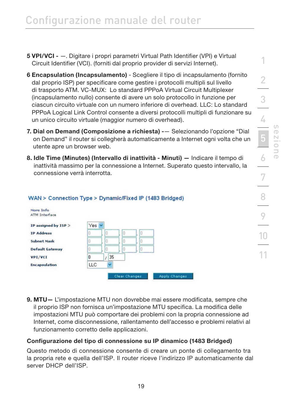 Configurazione manuale del router | Belkin F5D7632EA4A User Manual | Page 440 / 504