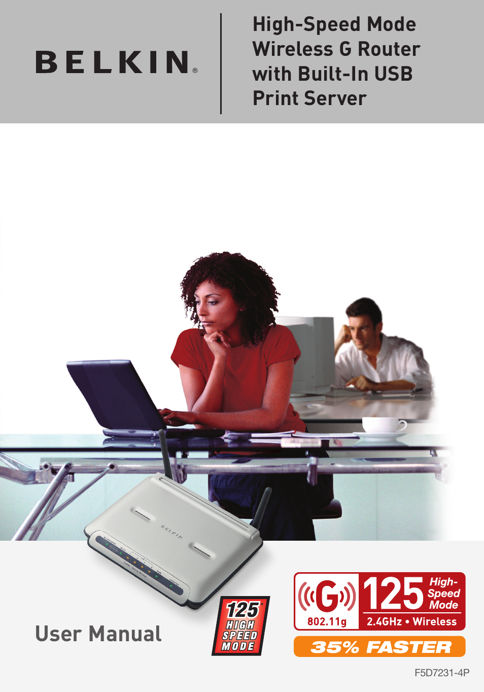 Belkin F5D7231-4P User Manual | 146 pages