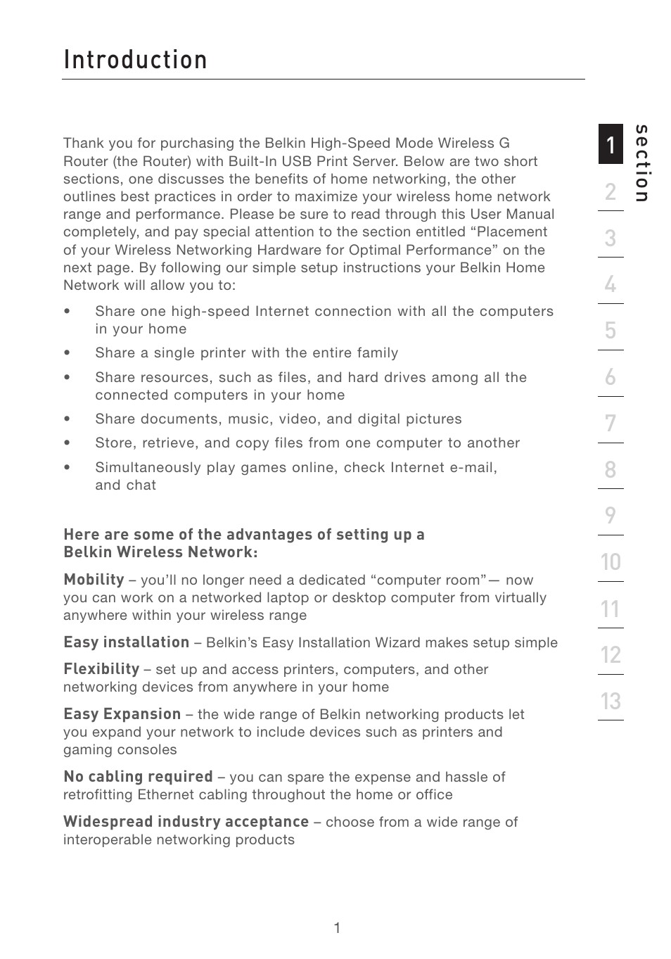 Belkin F5D7231-4P User Manual | Page 3 / 146