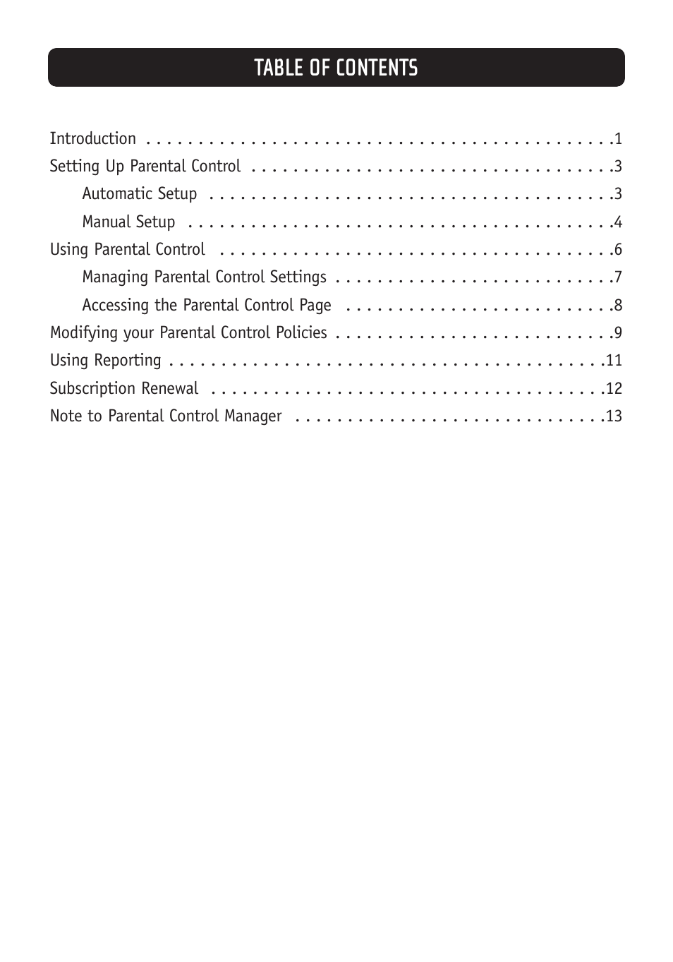 Belkin Parental Control Web Content Filter User Manual | Page 2 / 20