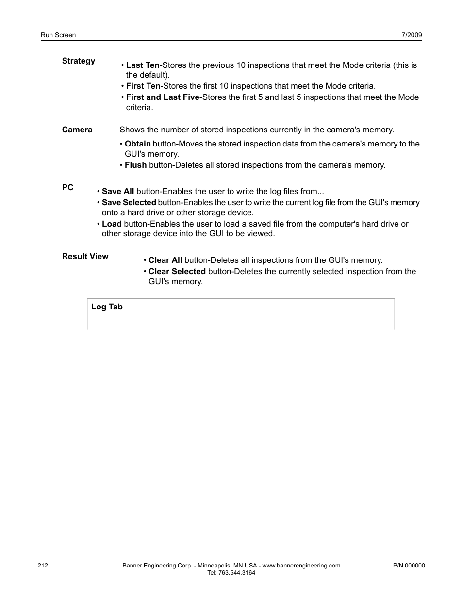 Banner PresencePLUS P4 GEO 1.3 Series User Manual | Page 212 / 256