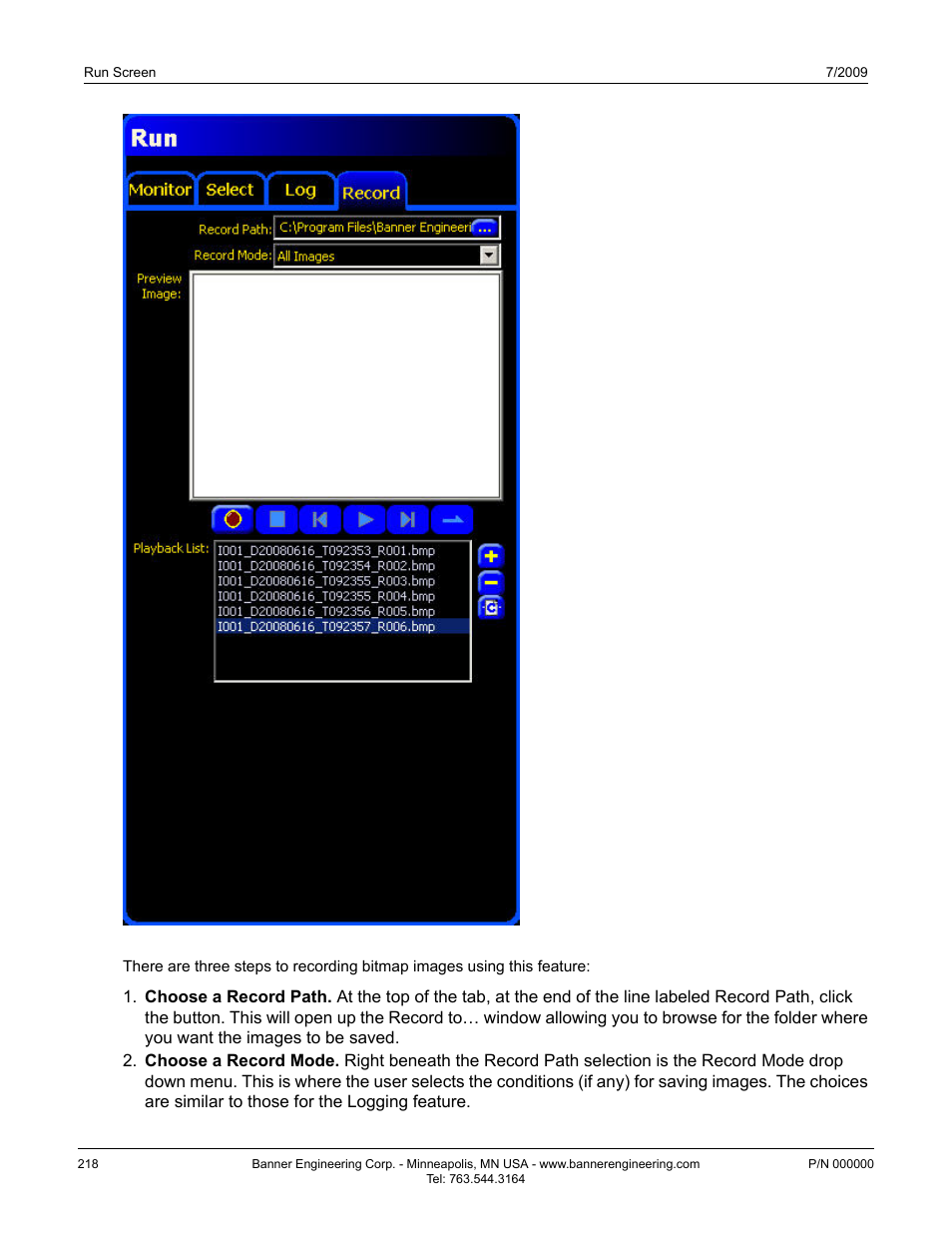 Banner PresencePLUS P4 GEO 1.3 Series User Manual | Page 218 / 256