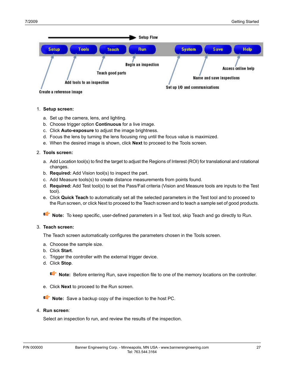 Banner PresencePLUS P4 GEO 1.3 Series User Manual | Page 27 / 256