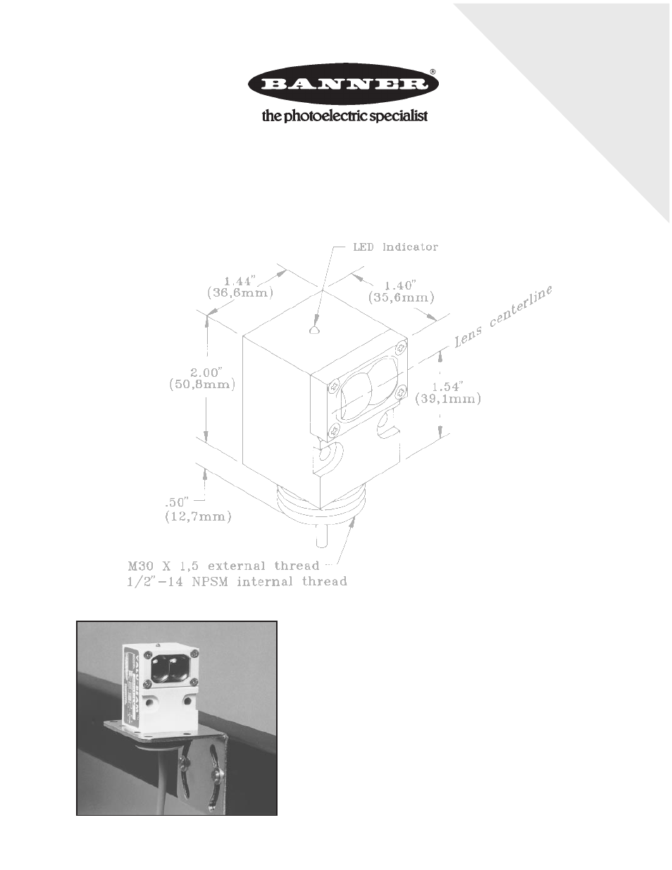 Banner VALU-BEAM Series User Manual | 20 pages