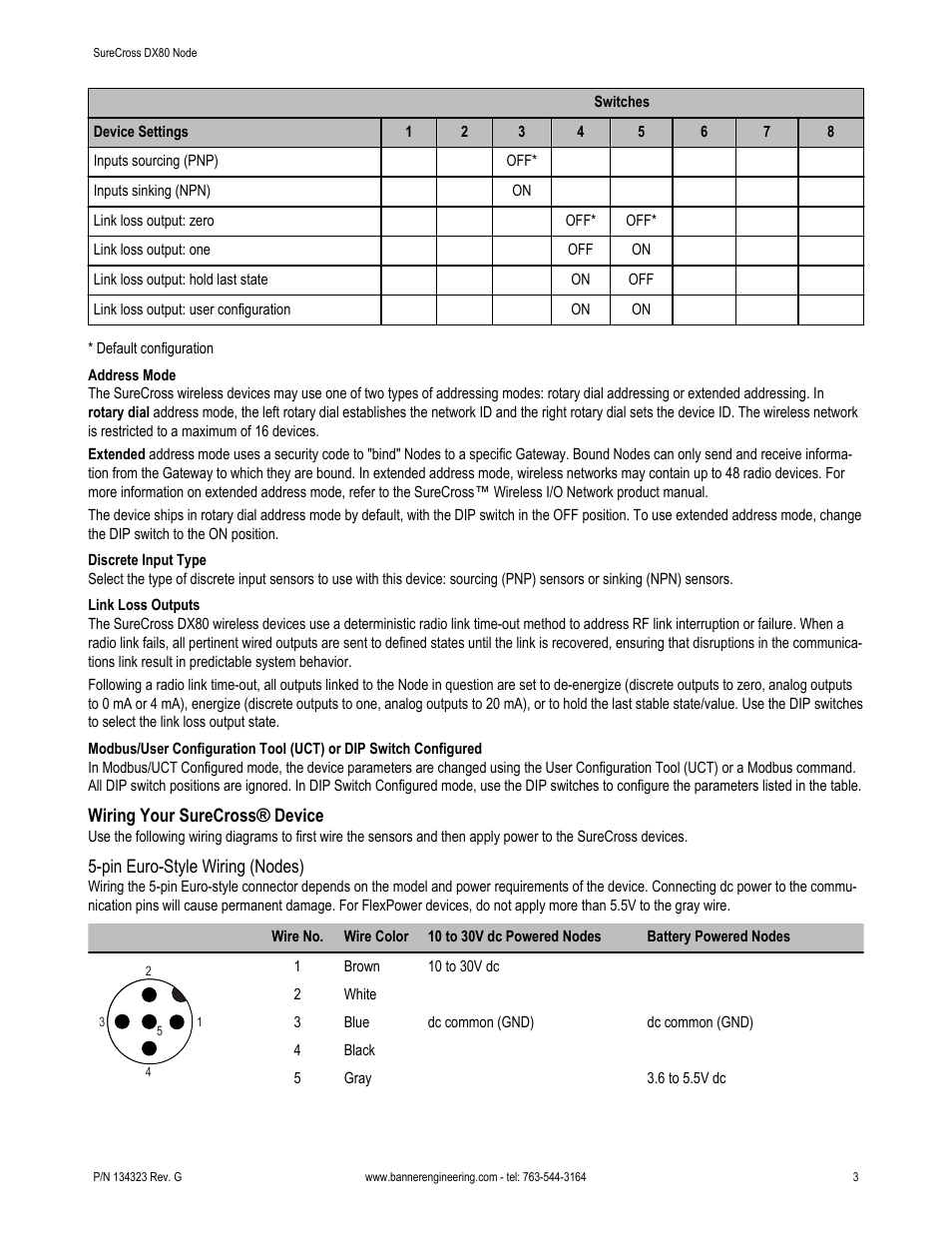 Banner SureCross DX80 Wireless Networks User Manual | Page 3 / 8