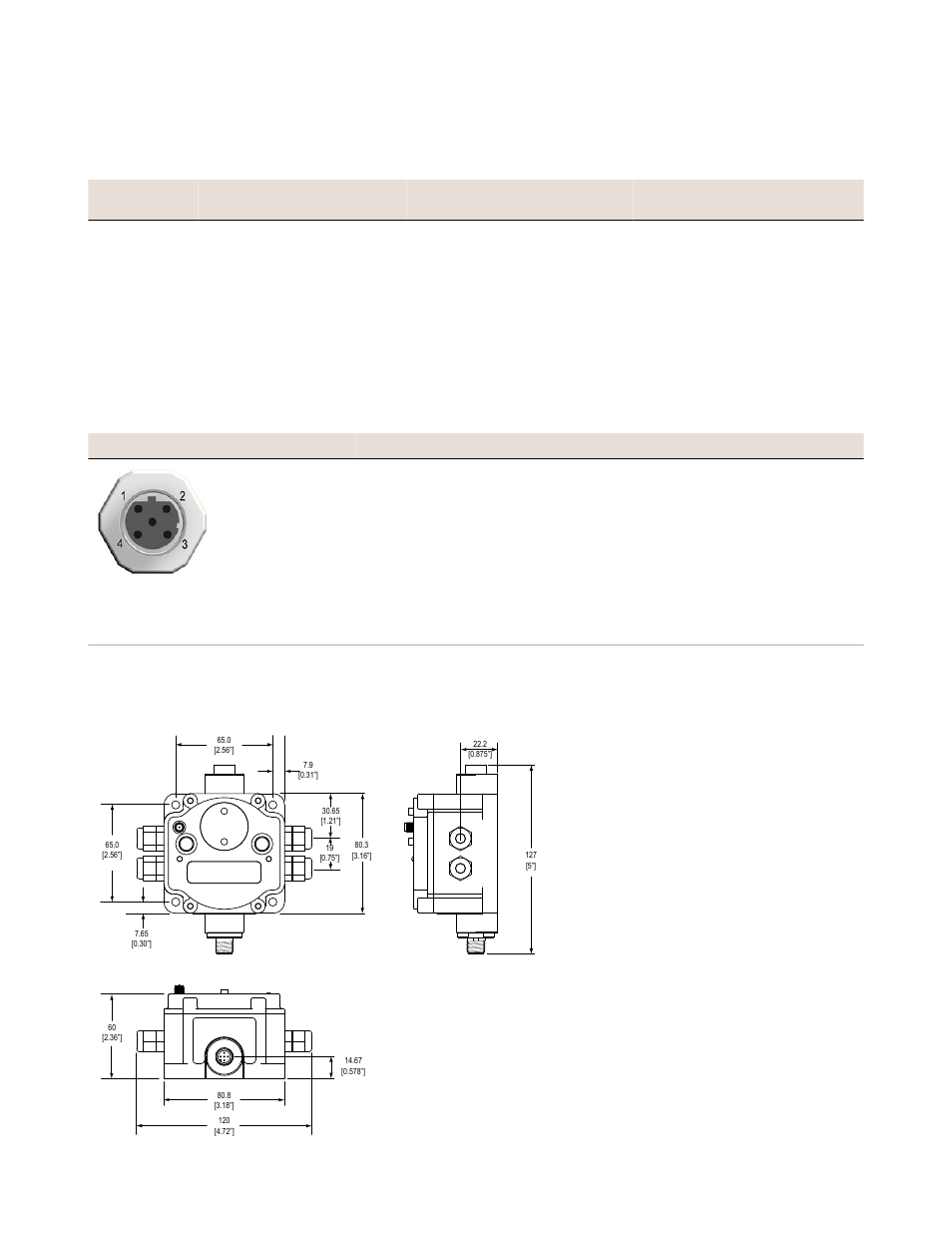 3 dx80...c wiring, 4 industrial ethernet wiring, 6 dimensions | 1 gateways and nodes | Banner SureCross DX80 Wireless Networks User Manual | Page 11 / 107
