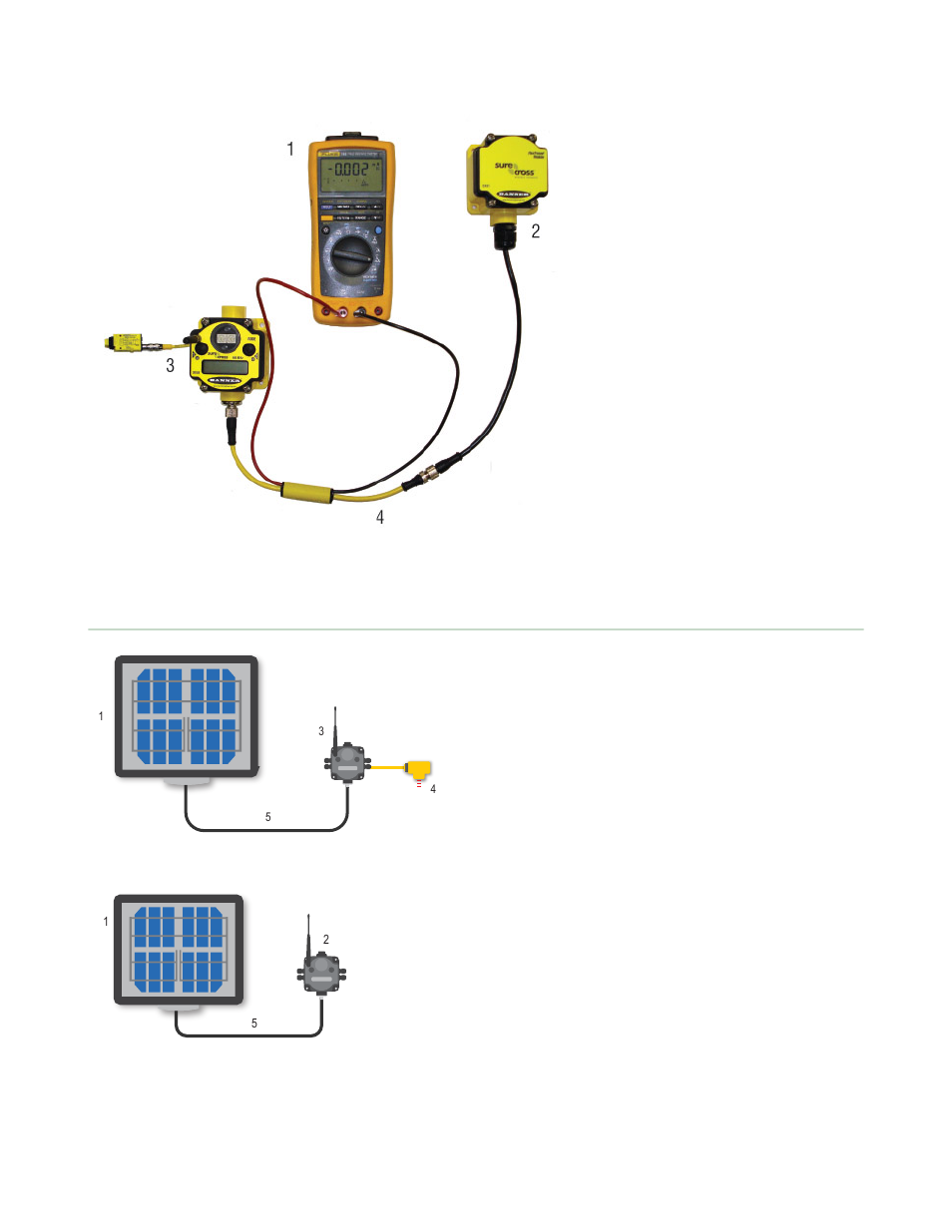 4 example solar powered systems | Banner SureCross DX80 Wireless Networks User Manual | Page 72 / 107