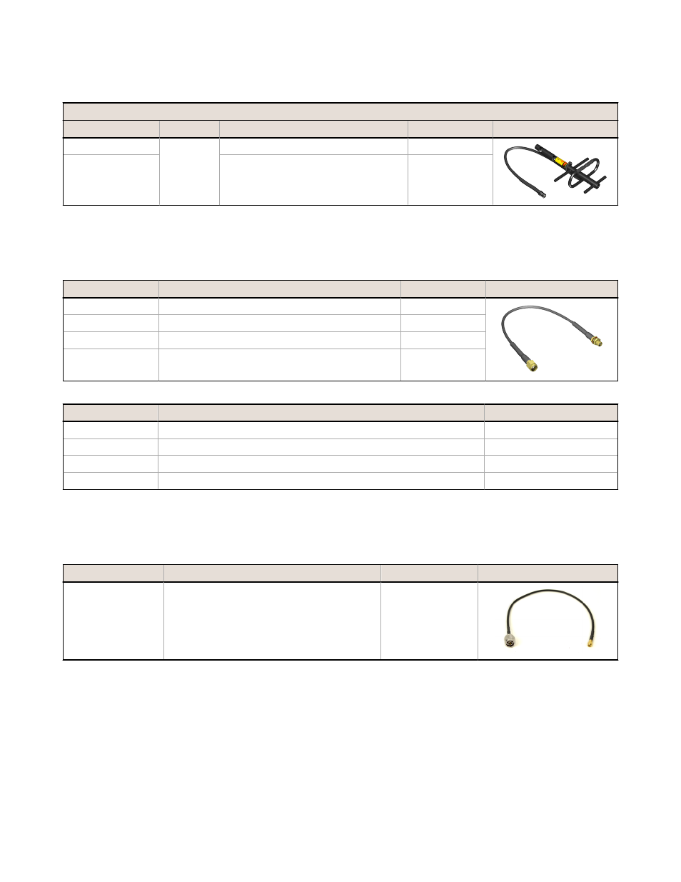 Antennas: yagi n-type, Antenna cables: rp-sma to rp-sma, Antenna cables: rp-sma to n-type | Banner SureCross DX80 Wireless Networks User Manual | Page 88 / 107