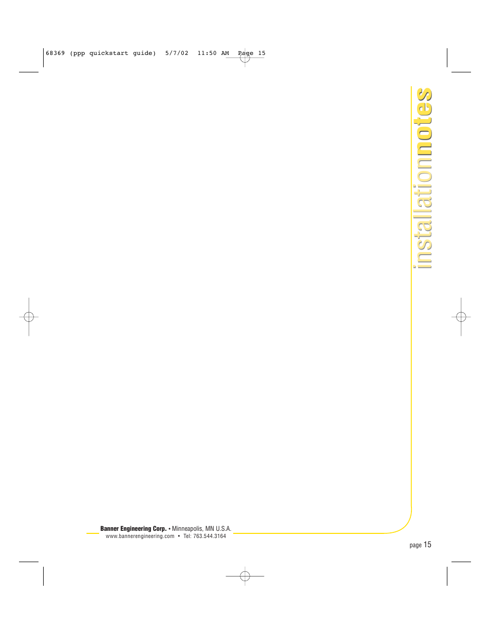 Banner PresencePLUS Pro COLOR—PROII Camera User Manual | Page 15 / 16