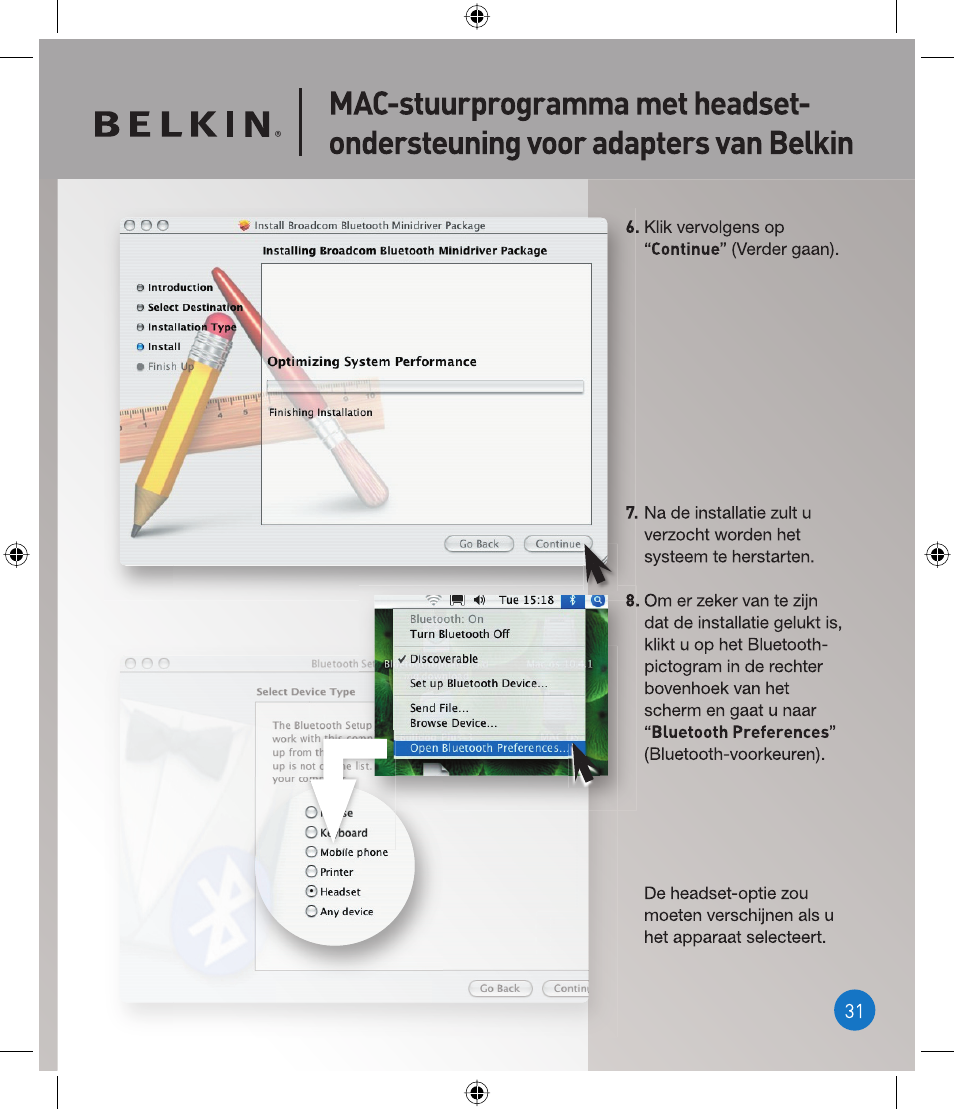 O o o | Belkin P75094EA User Manual | Page 31 / 48