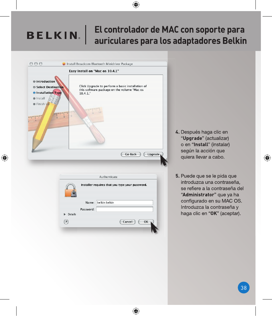 Belkin P75094EA User Manual | Page 38 / 48