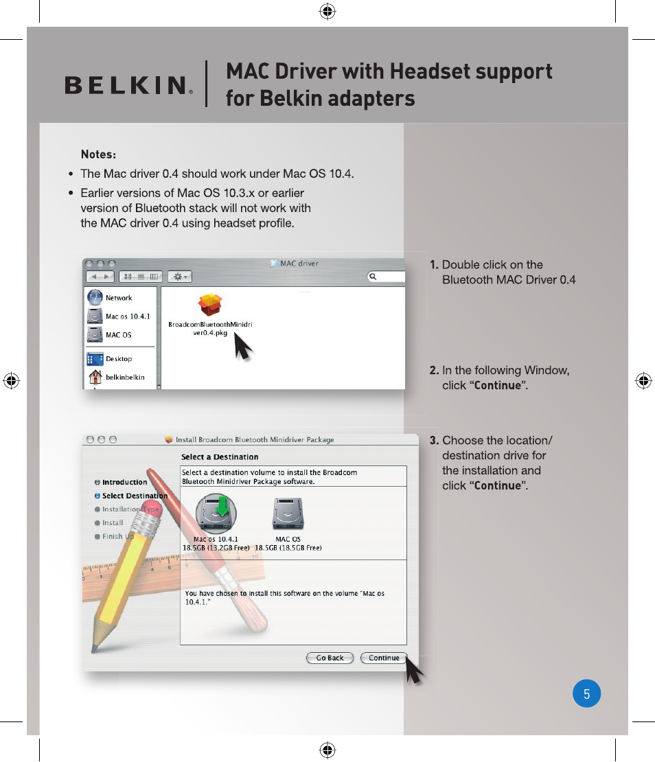 O o o | Belkin P75094EA User Manual | Page 5 / 48
