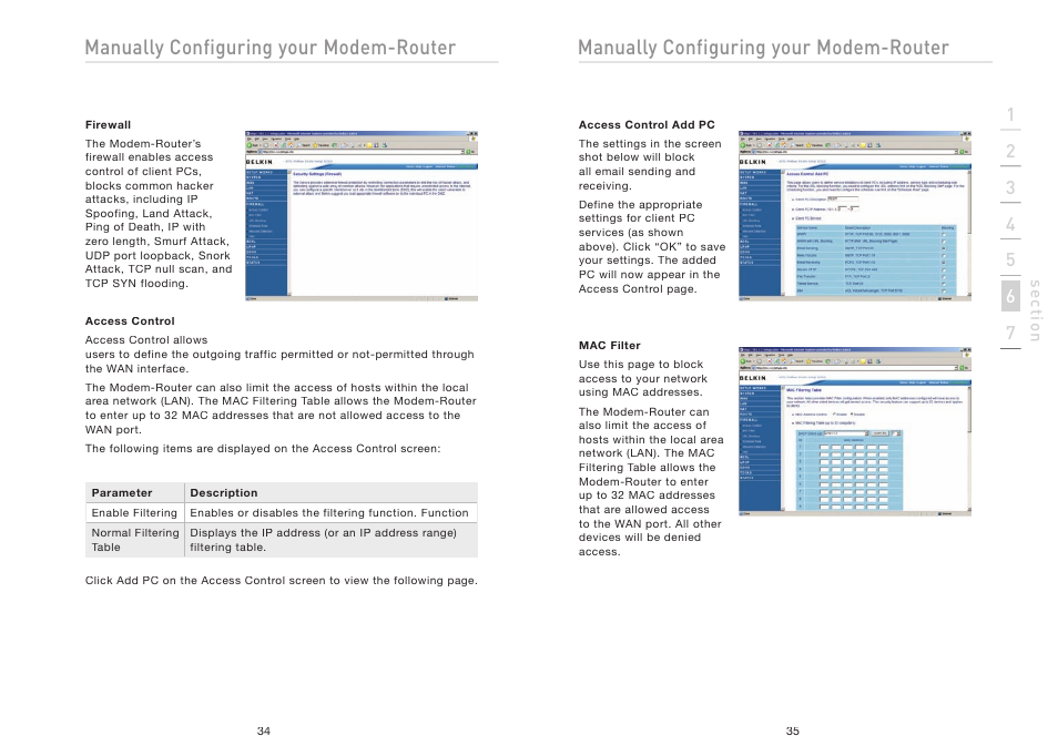 Manually configuring your modem-router | Belkin F5D5630AU User Manual | Page 19 / 28