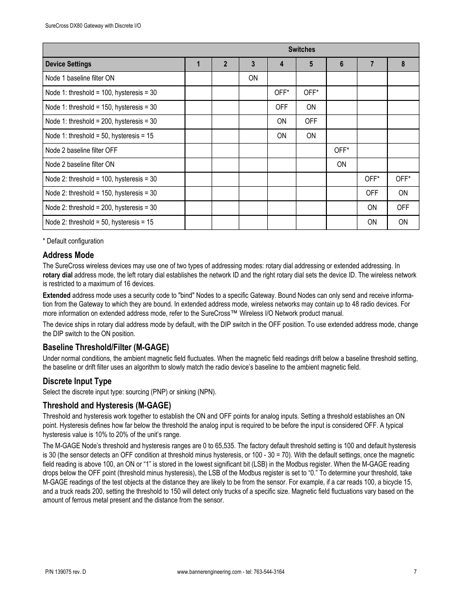 Banner SureCross DX80 Wireless Networks User Manual | Page 7 / 11