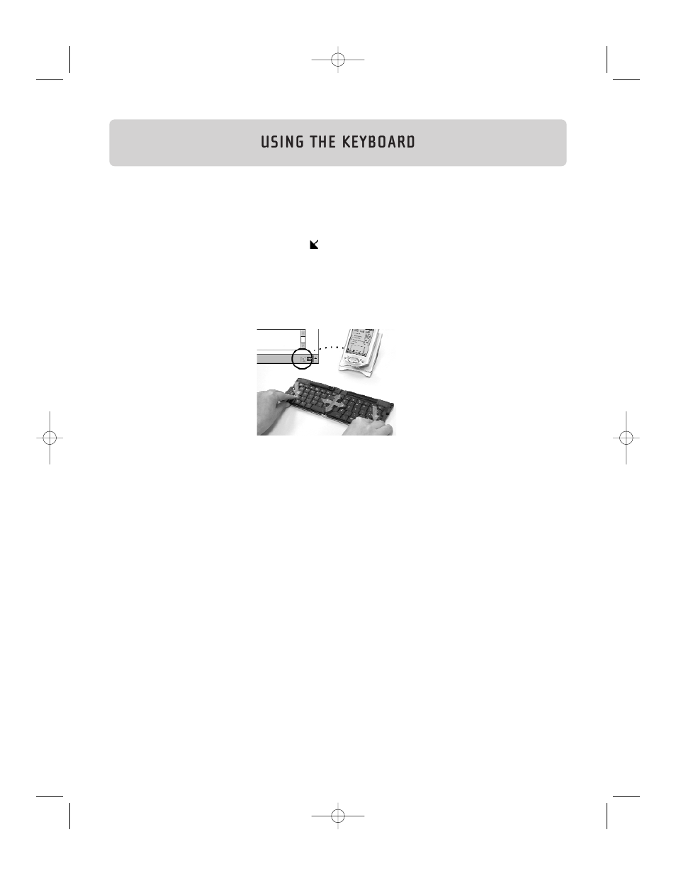 Using the keyboard | Belkin F8U1500 User Manual | Page 10 / 23