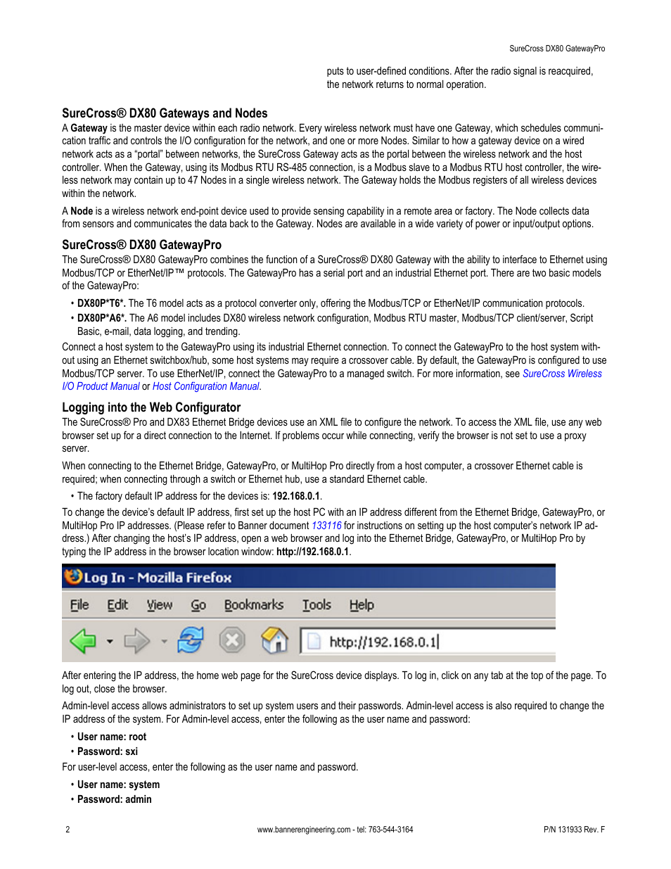 Banner SureCross DX80 Wireless Networks User Manual | Page 2 / 7