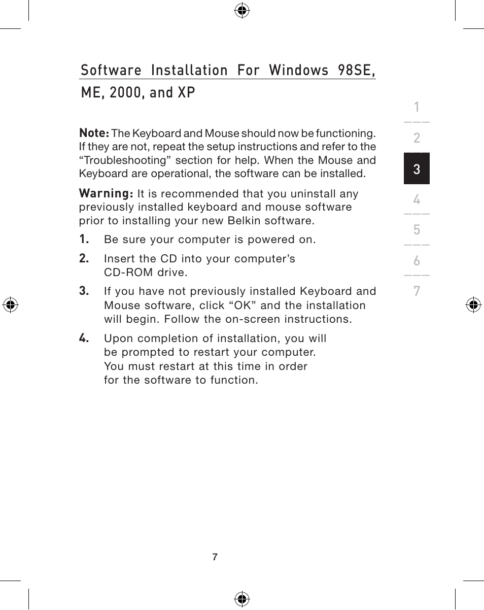 Belkin WIRELESS P74775 User Manual | Page 11 / 68