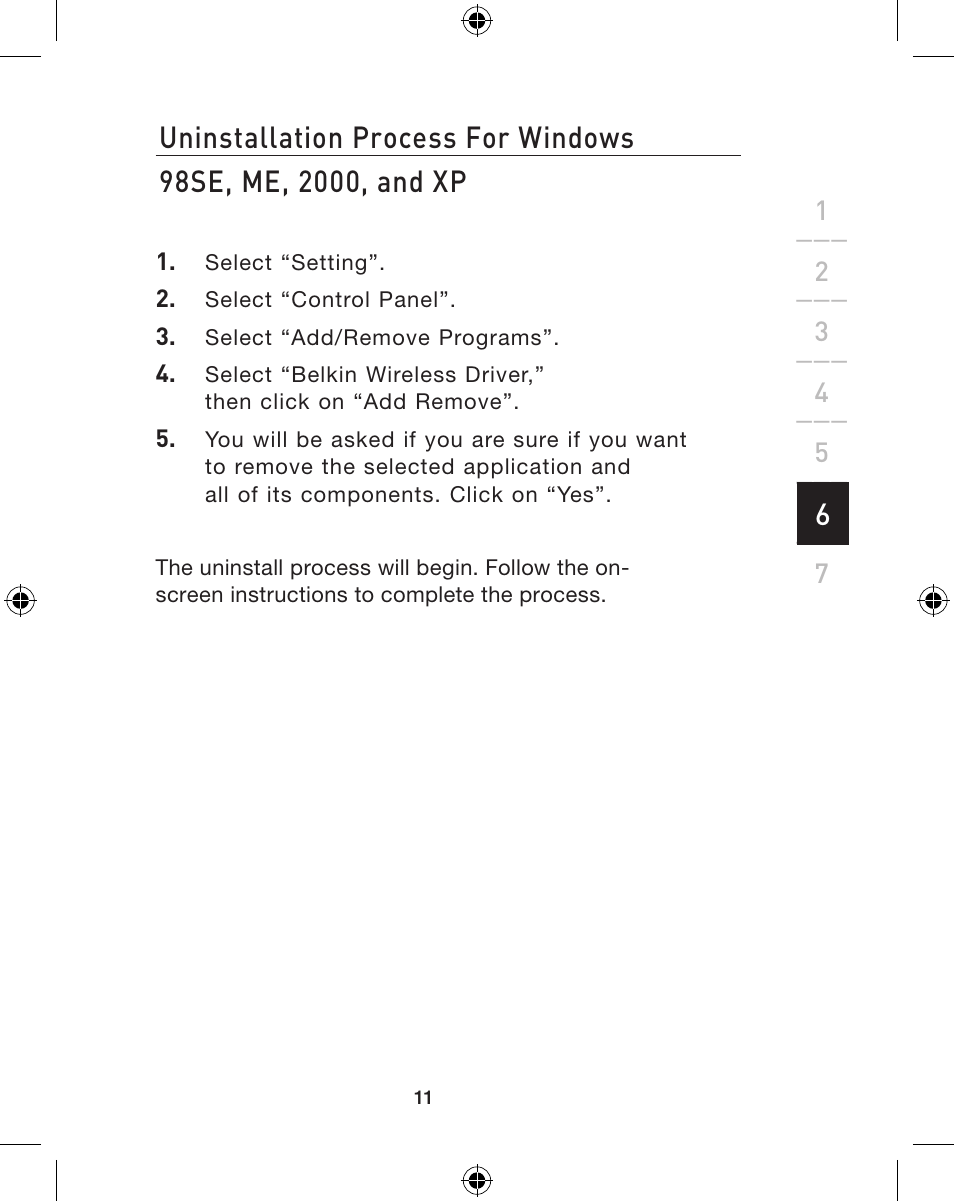 Belkin WIRELESS P74775 User Manual | Page 15 / 68