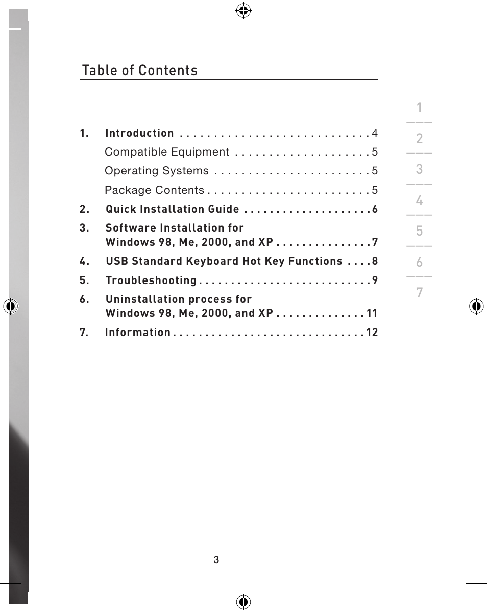 Belkin WIRELESS P74775 User Manual | Page 7 / 68