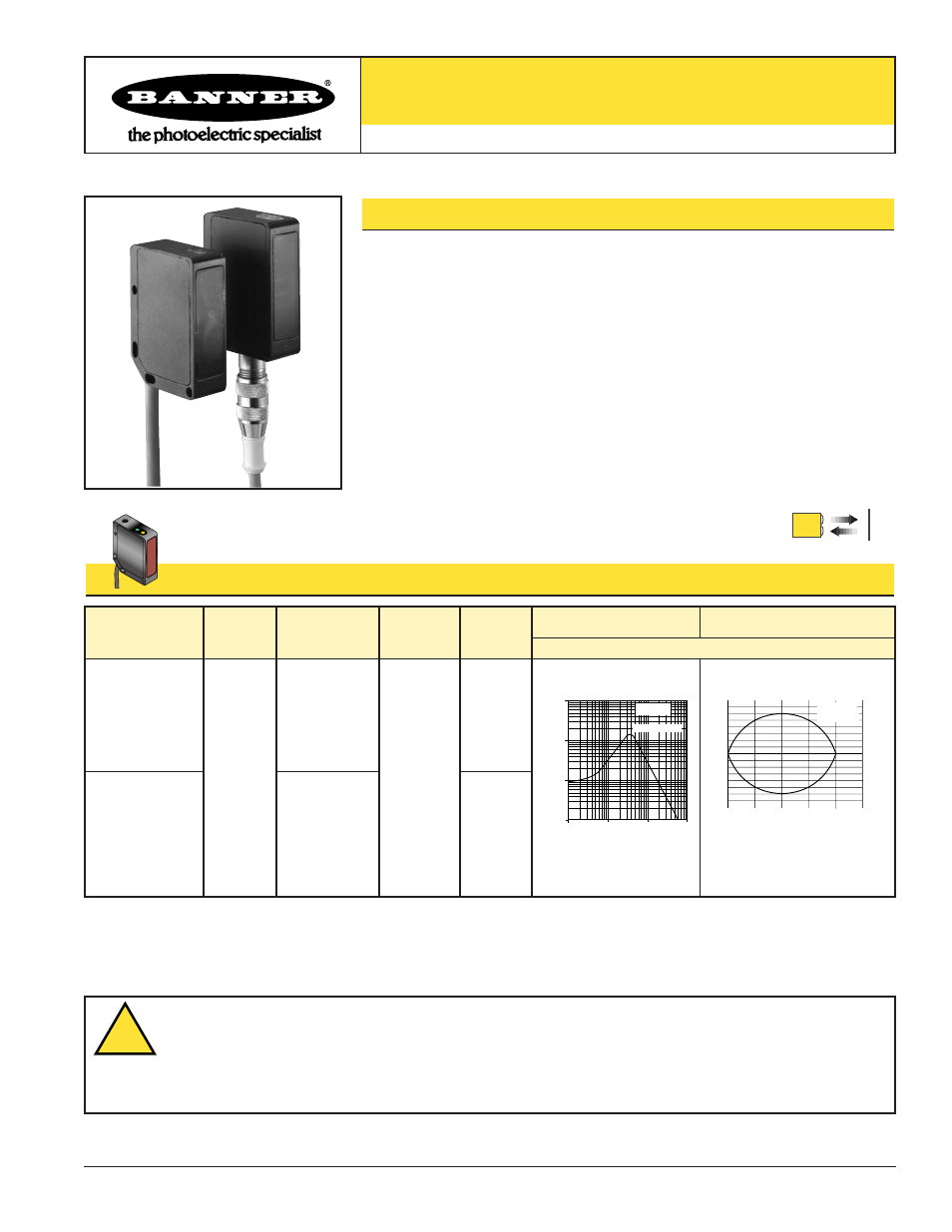 Banner QMT42 Series User Manual | 4 pages