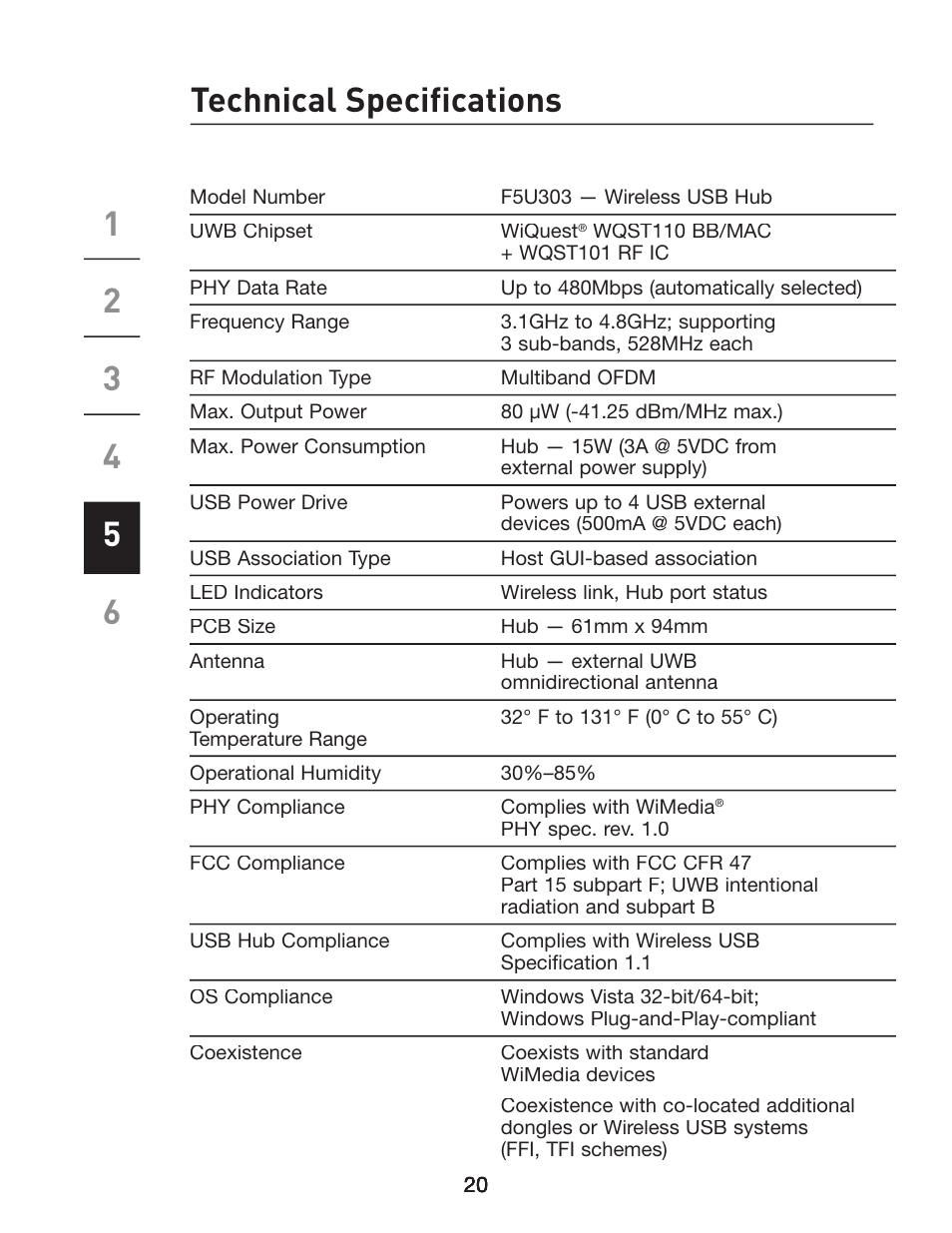 Belkin Wireless USB Hub F5U303 User Manual | Page 25 / 28