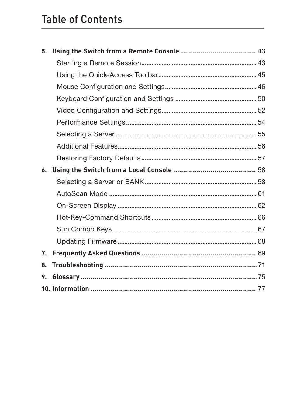 Belkin F1DP116Gea User Manual | Page 4 / 84