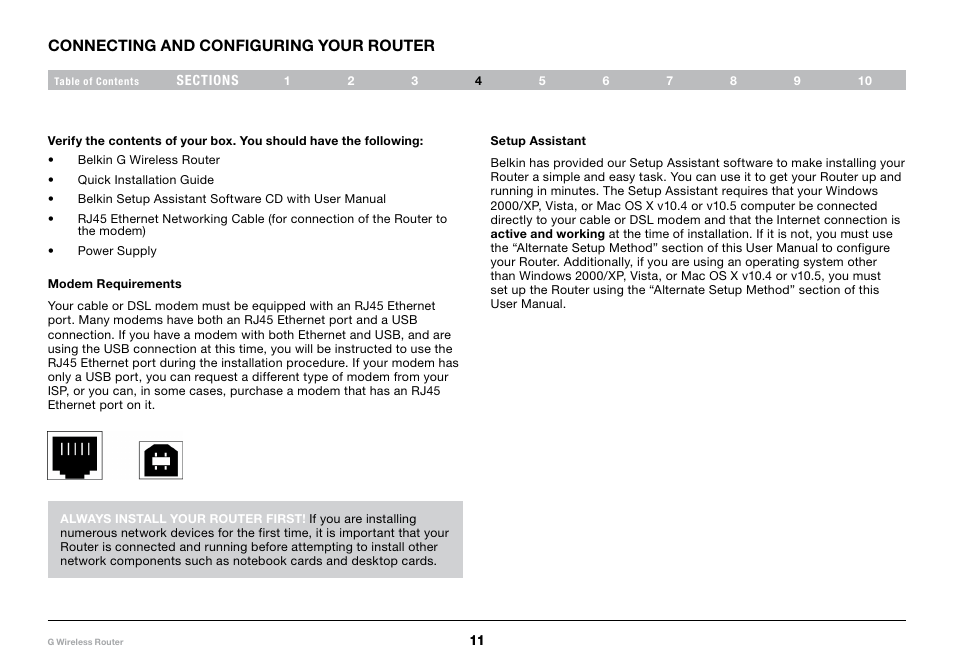 Belkin PM01110-A User Manual | Page 13 / 105