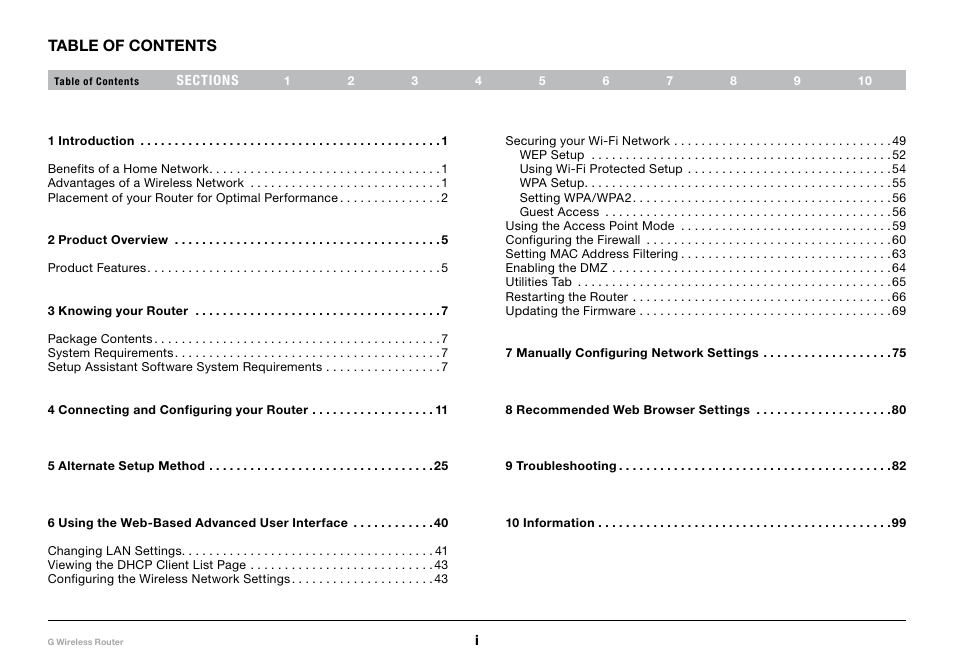 Belkin PM01110-A User Manual | Page 2 / 105