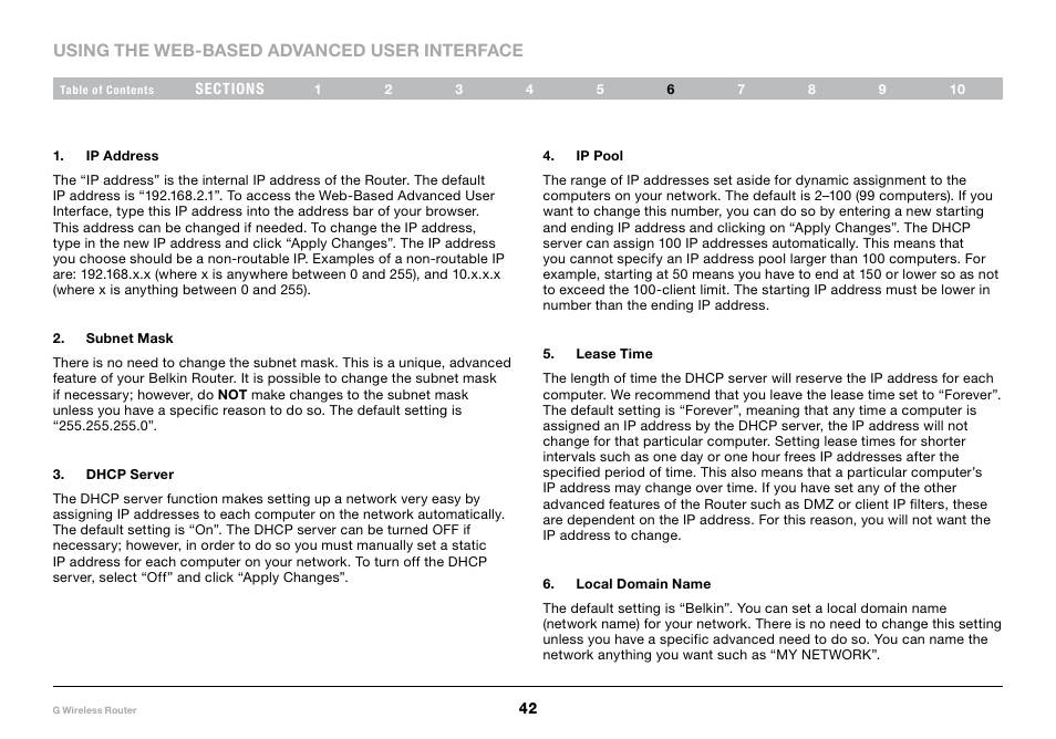 Belkin PM01110-A User Manual | Page 44 / 105